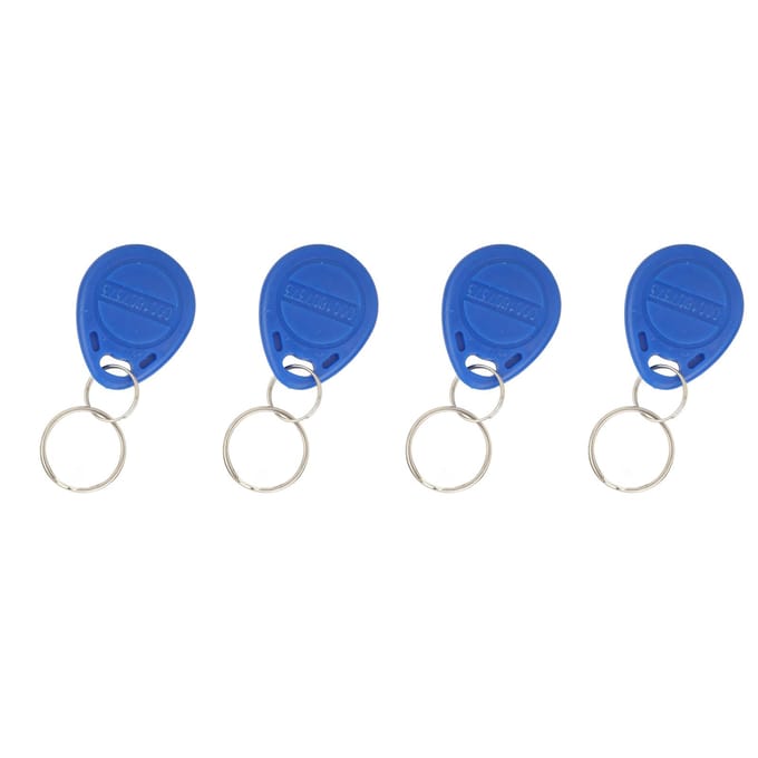 100 stuks blauwe sleutelhangers RFID-proximitykaartsleutel voor toegangscontrole(ID-kaart) blue