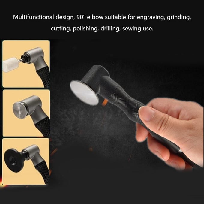 90 graden Elbow Compact Molen Grinder Multifunctionele Elektrische Slijpmachine Multifunctioneel Polijsten goud