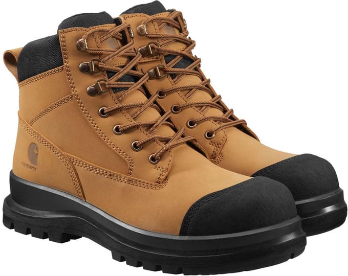 Carhartt F702923 Detroit 6" Zip Rugged Flex Safety Boot - S3 - Wheat - 42