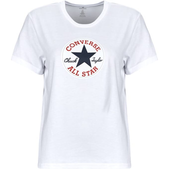 Converse  T-shirt Korte Mouw CHUCK PATCH STANDARD FIT TEE