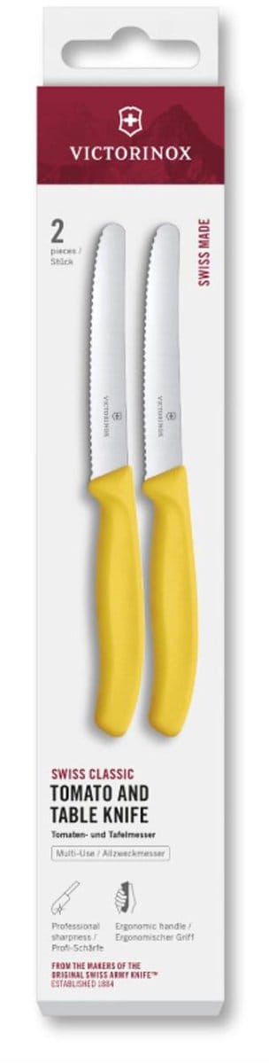 Victorinox Tomatenmes 2st geel kartel