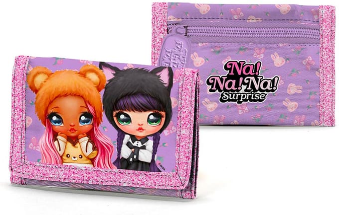 Na! Na! Na! Surprise Portemonnee Dolls Glam - 13 x 8 cm - Polyester
