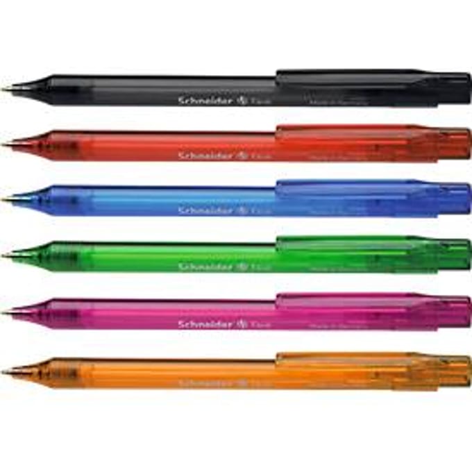 Balpen SCHNEIDER Fave 770, gesorteerd, 50 stuks