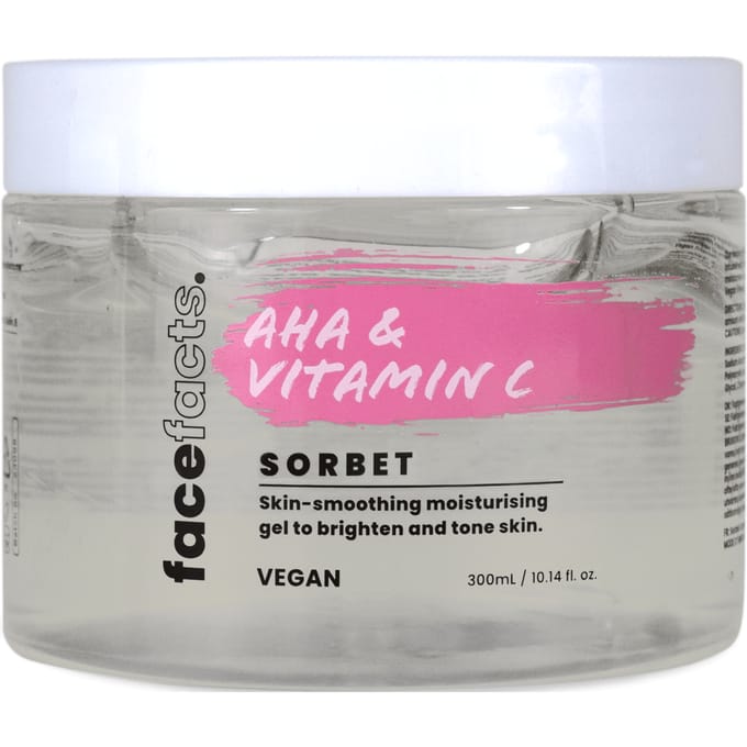 Face Facts Body Sorbet Moisturiser AHA &amp; Vitamin C 300 ml
