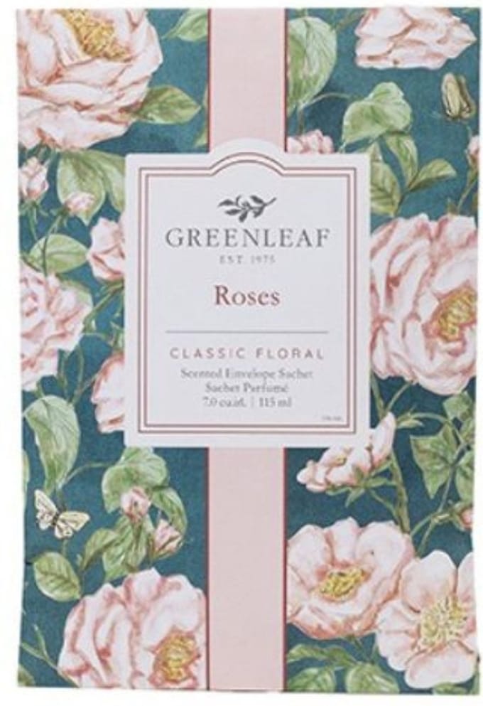 Greenleaf geurzakje Roses 4 stuks