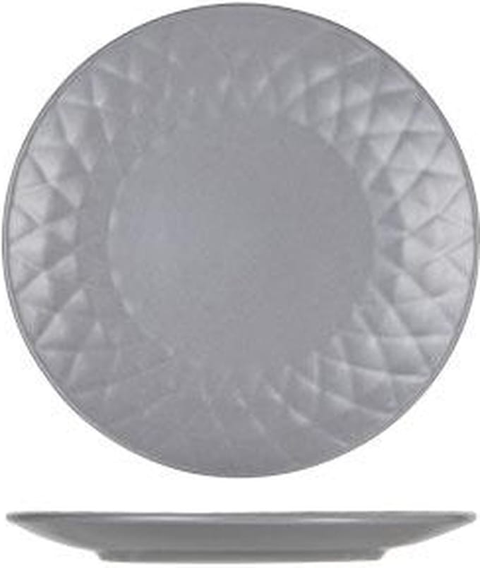 Cosy & Trendy Prisma Grey Dessertbord D20cm