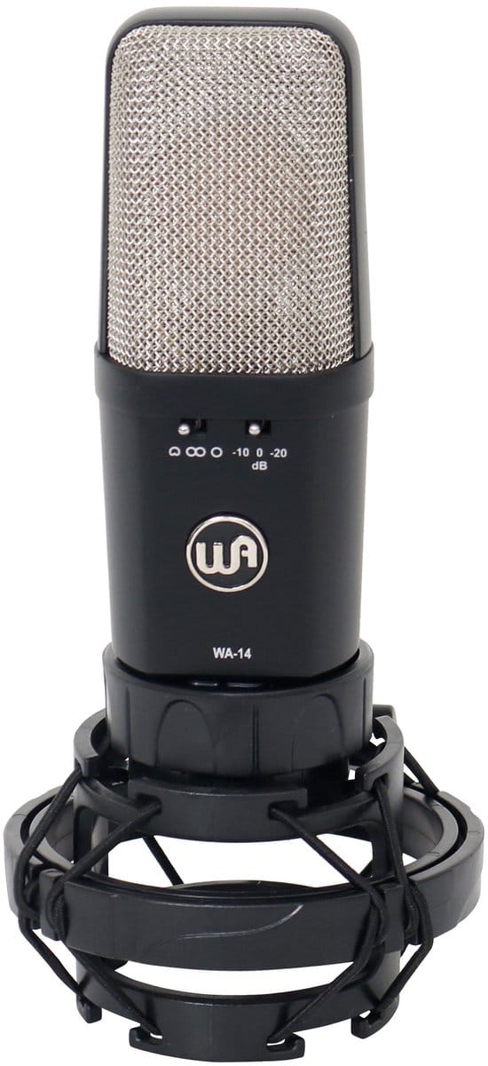 Warm Audio WA-14 Stereo-pair - Stereoset Multi-pattern Grootmembraan Condensator Studio Microfoon