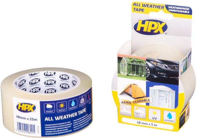 HPX All Weather Tape transparant