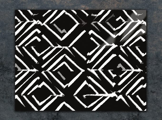 TMK ArtDeko - Serie - Snijplank - 30x22 cm - Geharde Glas