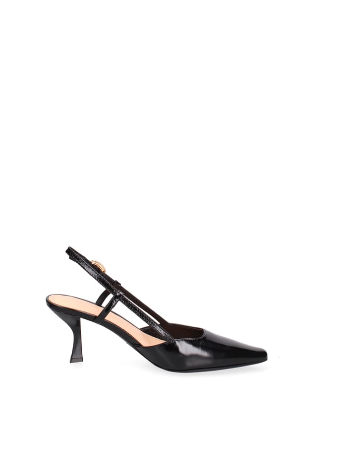 Slingback hiel 7.5cm Vrouw Marc Ellis in verf
