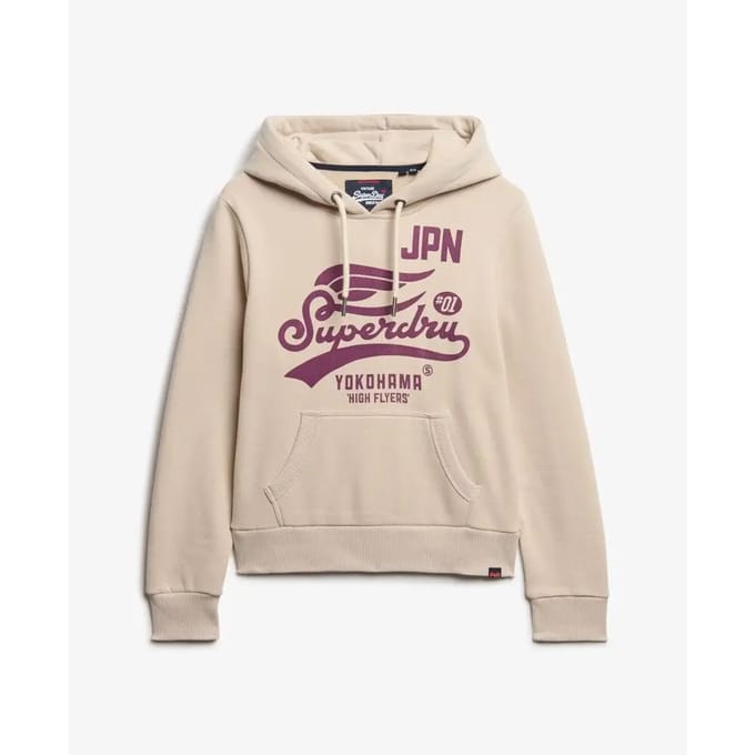 Dames Hoodie Superdry High Flyers