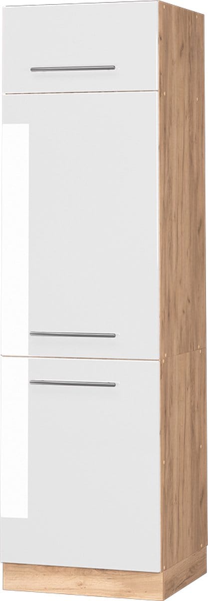 Vicco Fame-Line Koelkast ombouwkast – 60 cm Wit Hoogglans