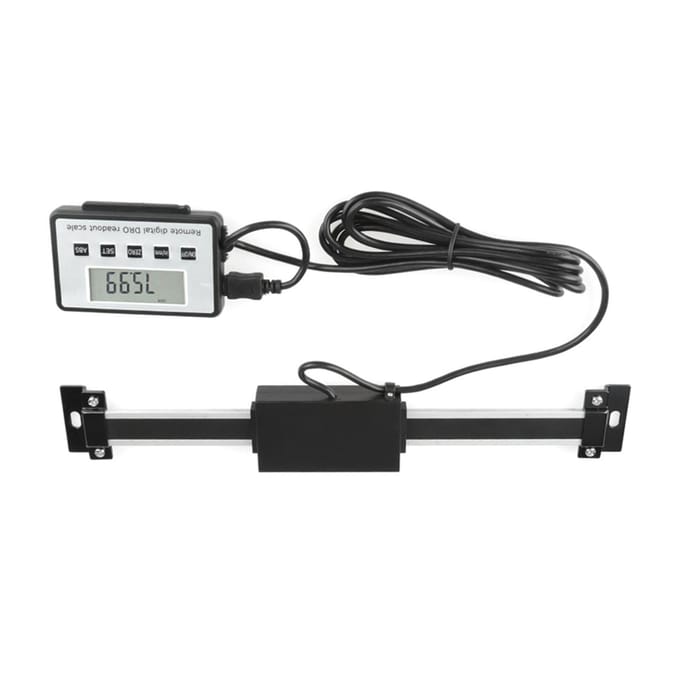 0150mm Échelle Numérique Précise à Affichage LCD pour Fraiseuses Tours black