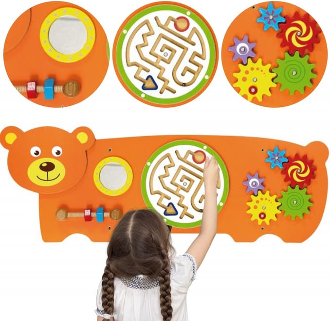 Viga Toys - Wandspeelbord Beer