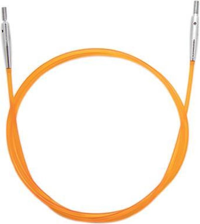 Knitpro 10634 Oranje Kabel 56 cm om 80 cm verwisselbare naalden te maken