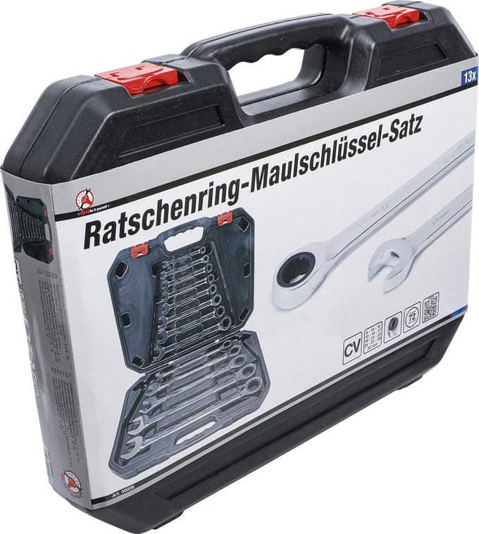 BGS Ratelring-steeksleutelset 8 - 32 mm 13 delig