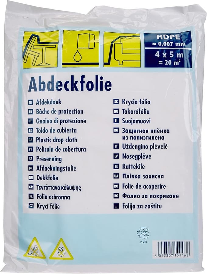 HDPE Afdekzeil 20m2 - Sterk, Waterdicht Beschermzeil voor Diverse Toepassingen
