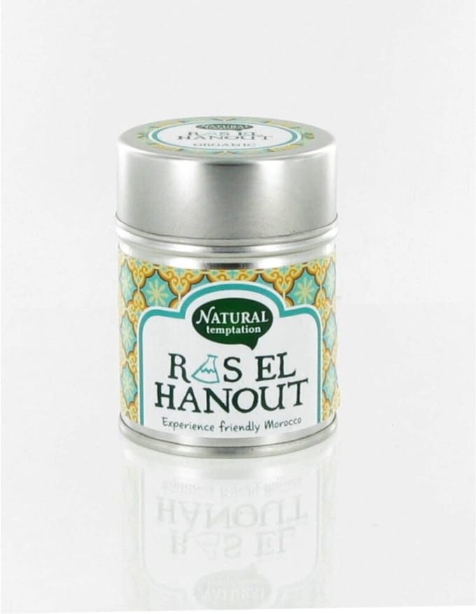 Nat. Temptation Ras el hanout kruidenmix bio 45g