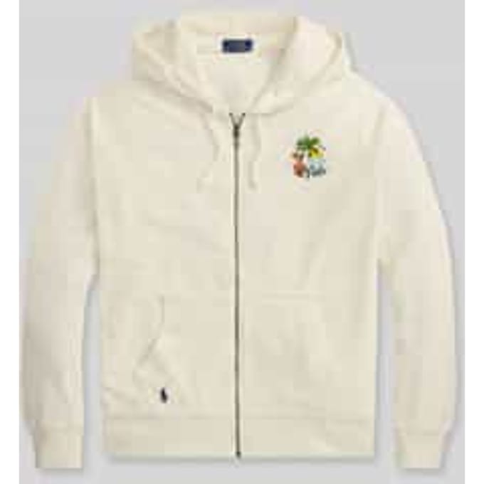 regular fit sweatjack van katoenmix met rugprint