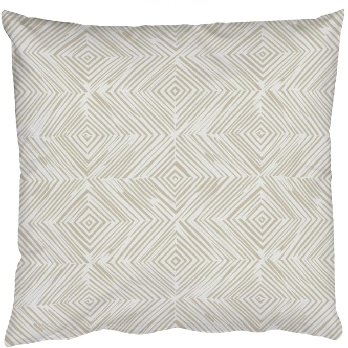 Sierkussens - Kussentjes Woonkamer - 50x50 cm - Abstract - Ruiten - Beige