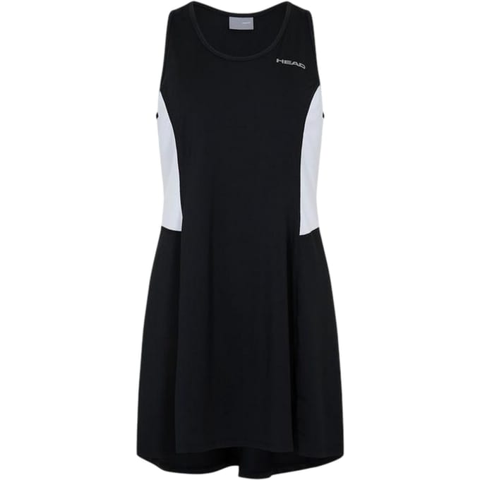 Head Dames Club Effen Tank Jurk (Zwart)