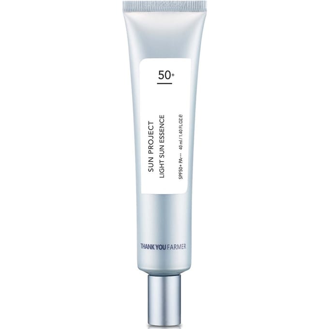 THANK YOU FARMER - Sun Project Light Sun essence SPF50+ PA+++ 40 ml