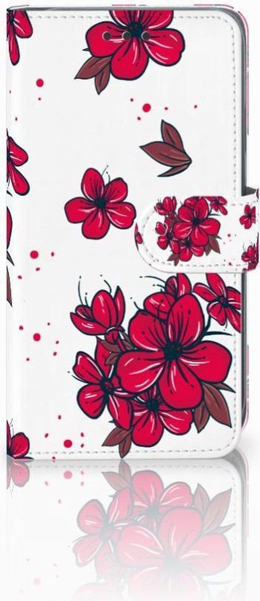 Apple iPhone Xr Hoesje Blossom Red
