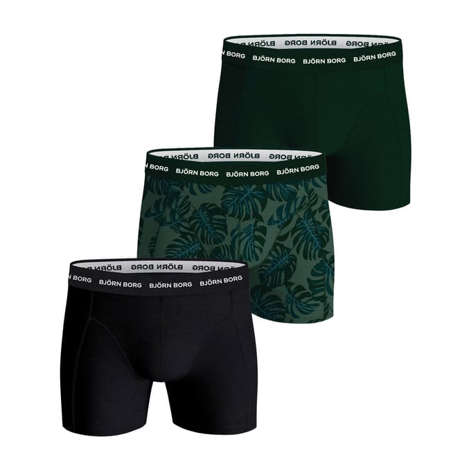 Bjorn Borg Cotton Stretch Boxers 3Pack Multicolour 5 - Maat S - Heren - Boxershorts