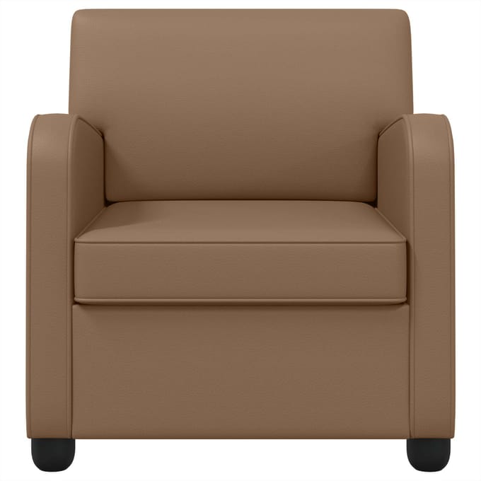 vidaXL - Fauteuil - Cappuccino - Kunstleer