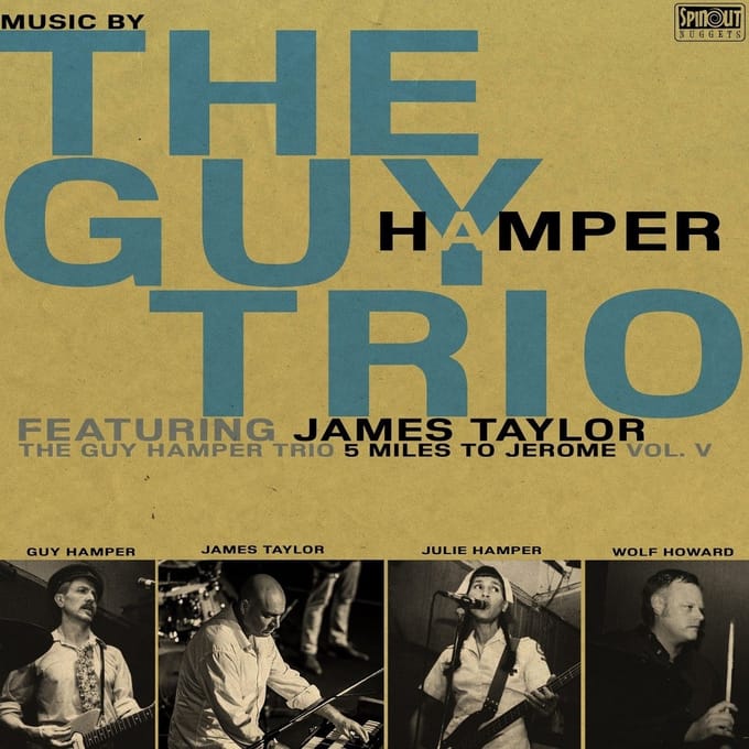 Guy Hamper Trio (Feat. James Taylor) - 5 Miles To Jerome (CD)