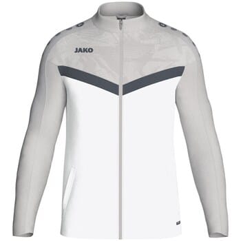 Jako Iconic Polyestervest Heren - Wit / Zachtgrijs | Maat: XXL