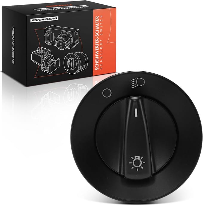 Frankberg 1x Lichtschakelaar voor VW Passat 3B3 Bora 1J2 1J6.