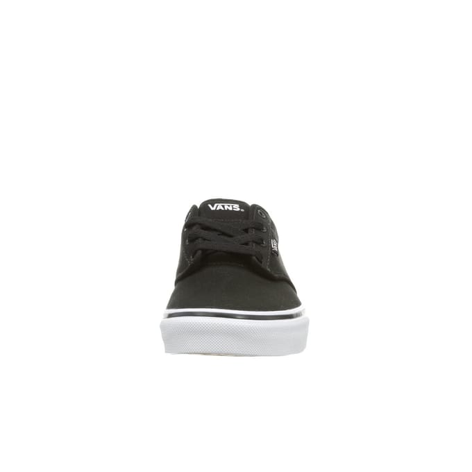 Vans Lage Top Veterschoenen Zwart Canvas Kinderslippers 14CFB3