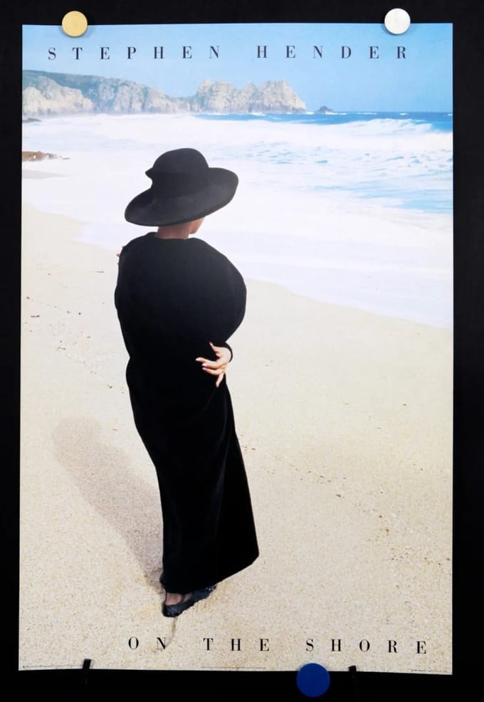 Poster - On the Shore - Stephen Hender - Offset poster - Jaren 80 - 51x76 cm