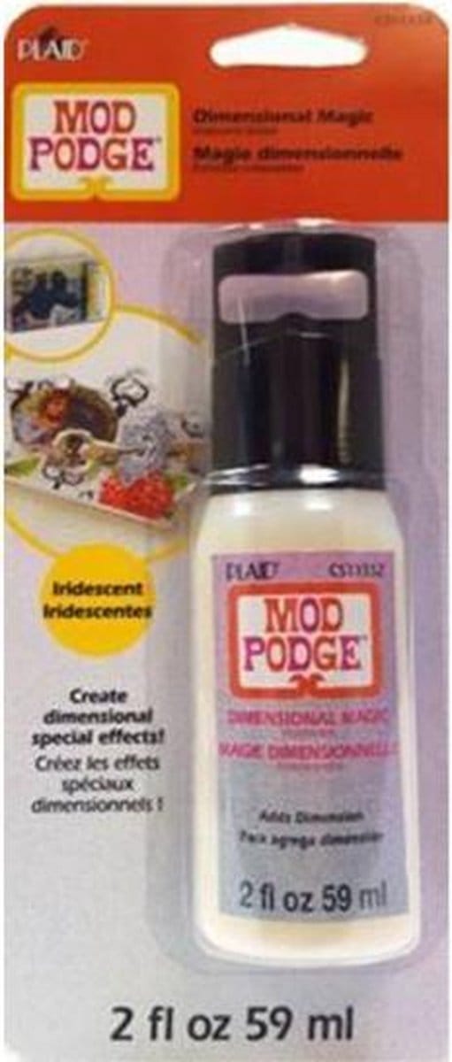 Mod Podge Dimensional Magic - Epoxy effect - Iriserend Glitter - 59 ml
