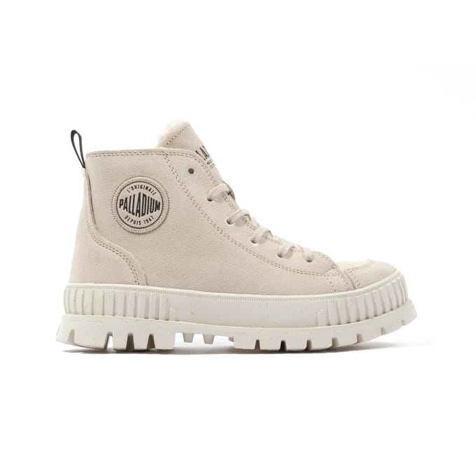 Palladium dames sneaker Pallashock Zip Warm beige