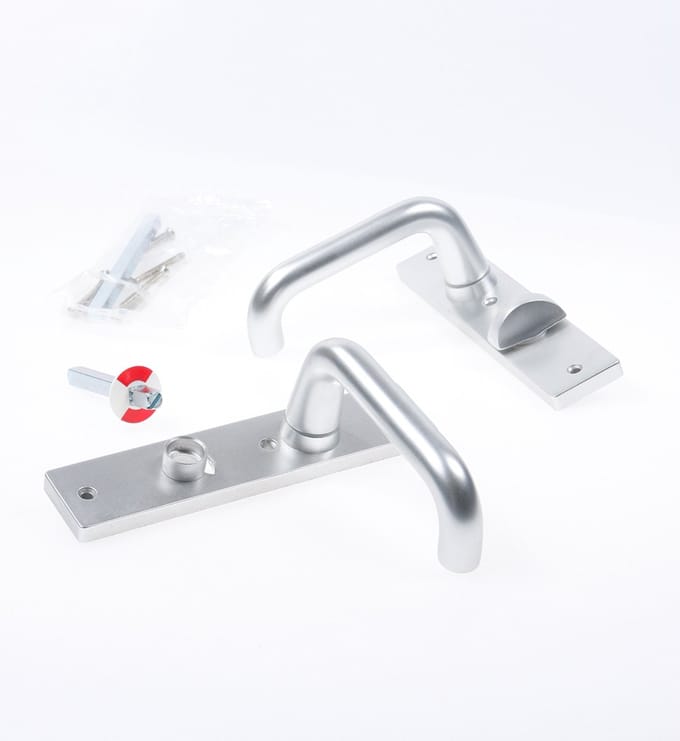 Nemef Deurkrukgarnituur F1 Din links 3252wc 8x63