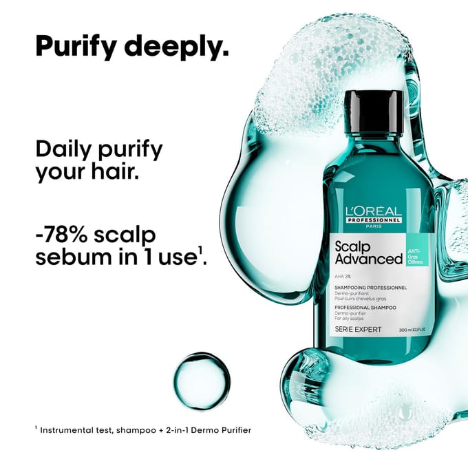 L'Oréal Professionnel Serié Expert Scalp Advanced Anti-Olie Dermo-Purifier Shampoo 300 ml