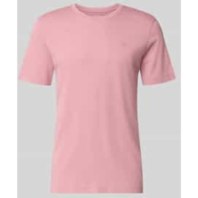 Regular fit t-shirt van puur katoen