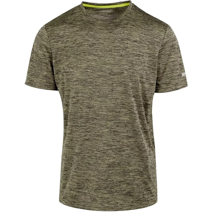 Heren Fingal Edition T-shirt met korte mouwen en gemêleerd patroon