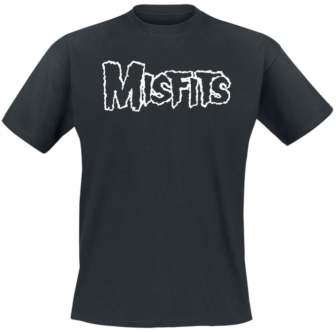 Misfits T-shirt - Logo - S tot XXL - voor Mannen - zwart