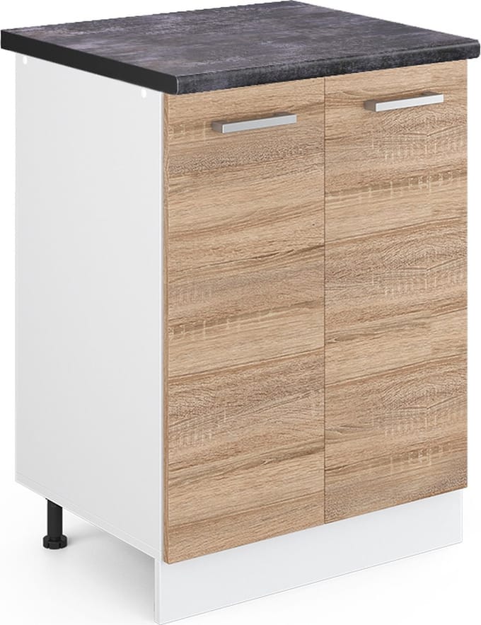 Vicco R-Line Keukenonderkast – 60 cm, WB Antraciet Sonoma