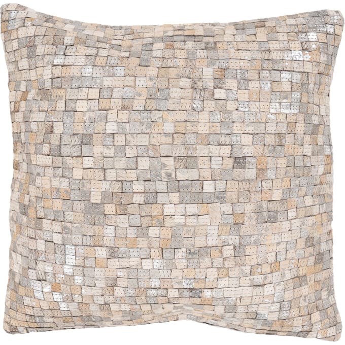 Sierkussen Finish Pillow Silver | Forte Collection