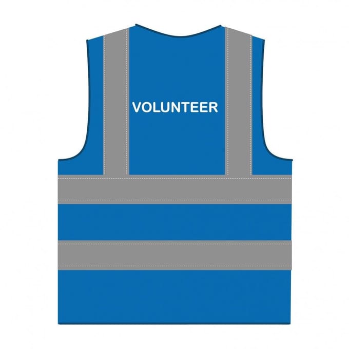 Volunteer hesje RWS koningsblauw
