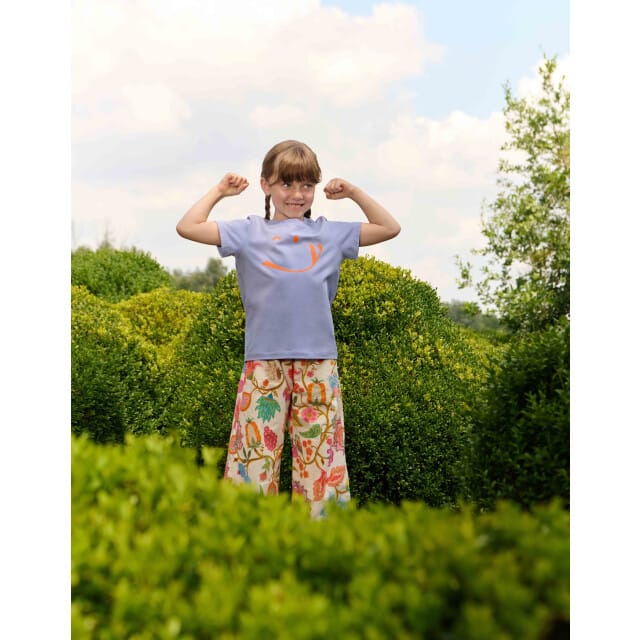 Oilily Tak T-Shirt- maat74/12m Brunnera Blauw