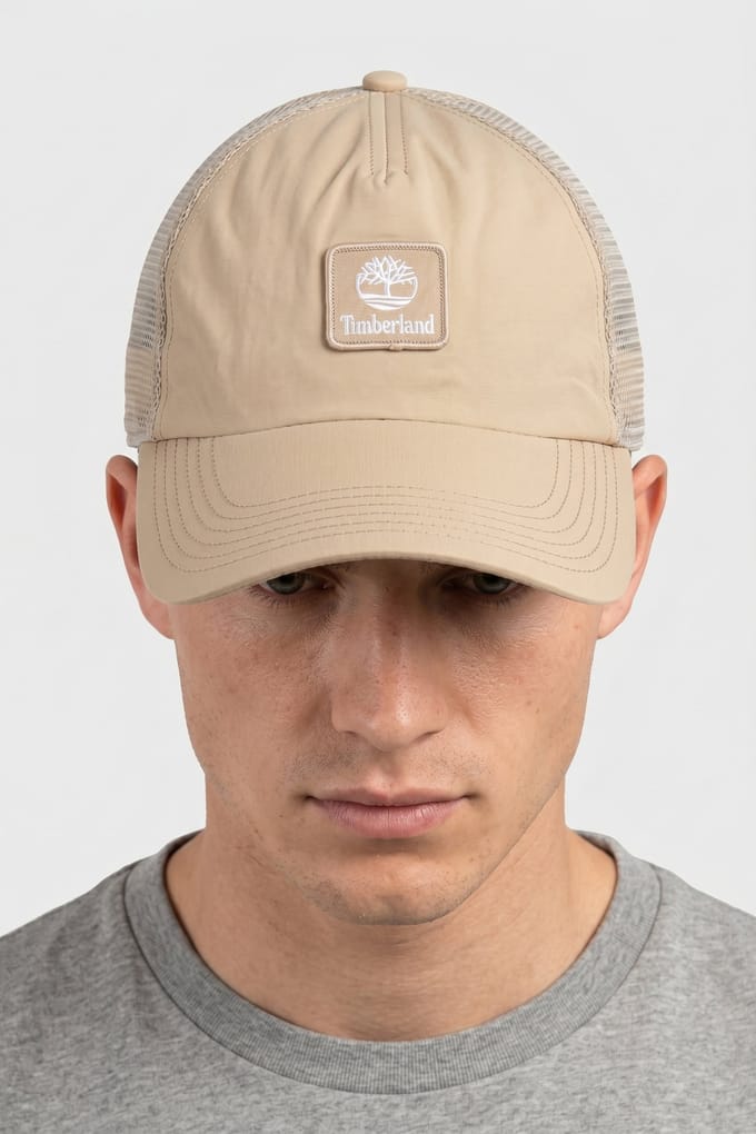 Timberland Soft Structure Trucker Medium Beige Taglia: OS | Cappelli Outlet | Uomo | Marrone
