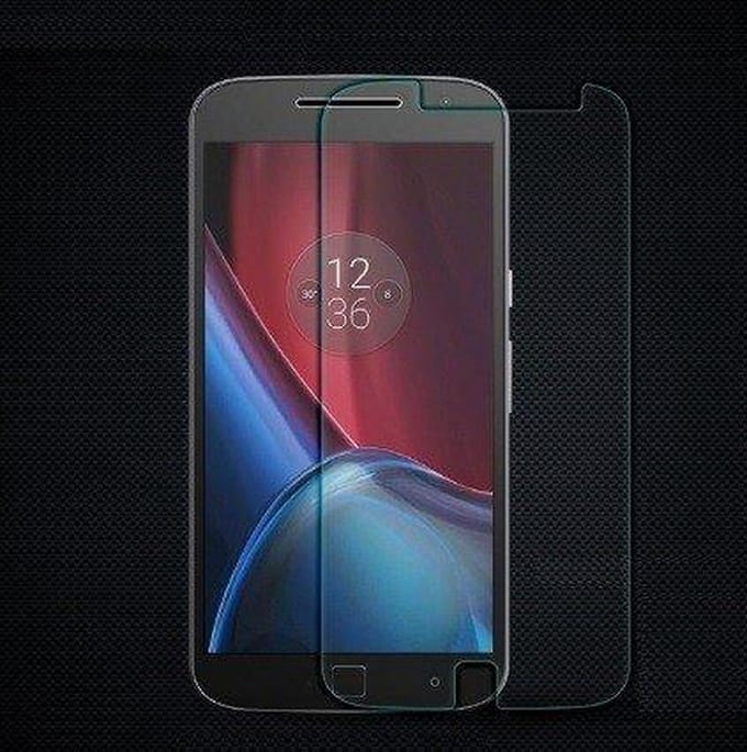 Pearlycase Tempered Glas / Glazen Screenprotector Motorola Moto G4 Plus