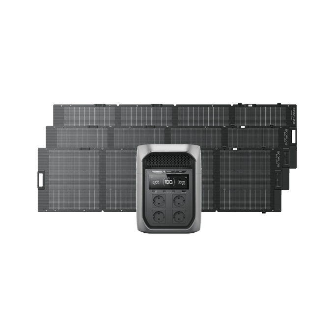 EcoFlow DELTA 3 Max Series Solar Generator (PV220W)