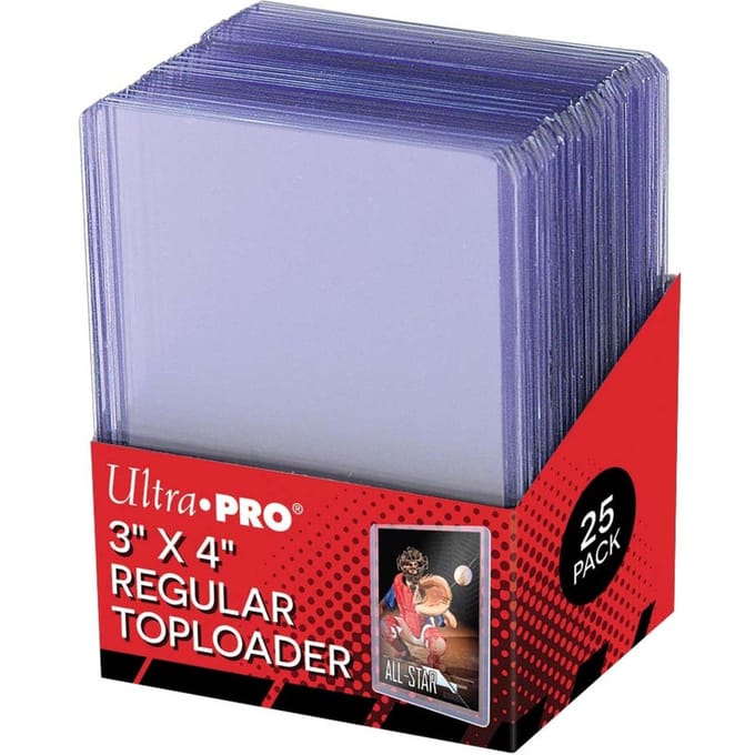 Ultra Pro Toploader 3x4 Regular - Deck Protectors voor kaarten - 25 stuks