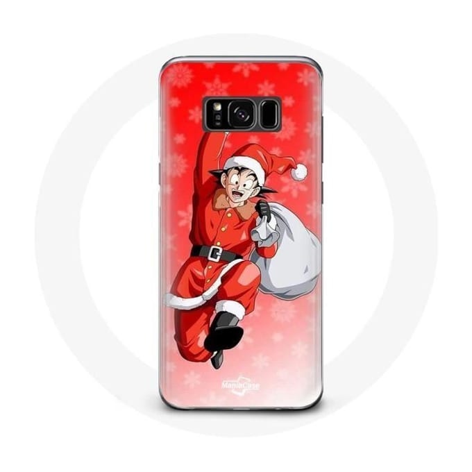Coque - Maniacase - Samsung Galaxy S8 Plus - Anime Son Goku - Protection - Souple noir